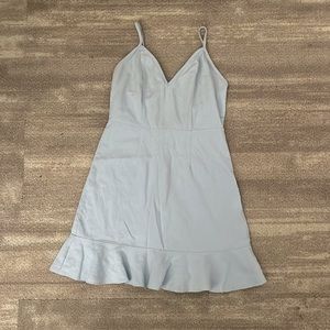 Zaful Baby Blue Mini Dress